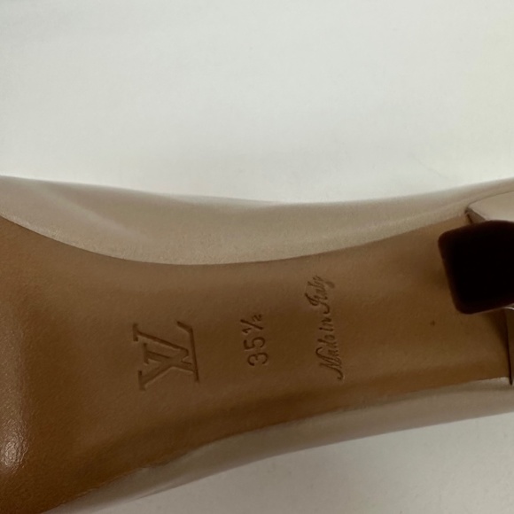 New Louis Vuitton's OH REALLY OPEN TOE PUMP 9CM 355N - Picture 9 of 10